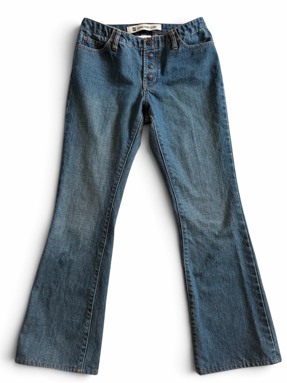 Gap Y2K low rise flare jeans size 4